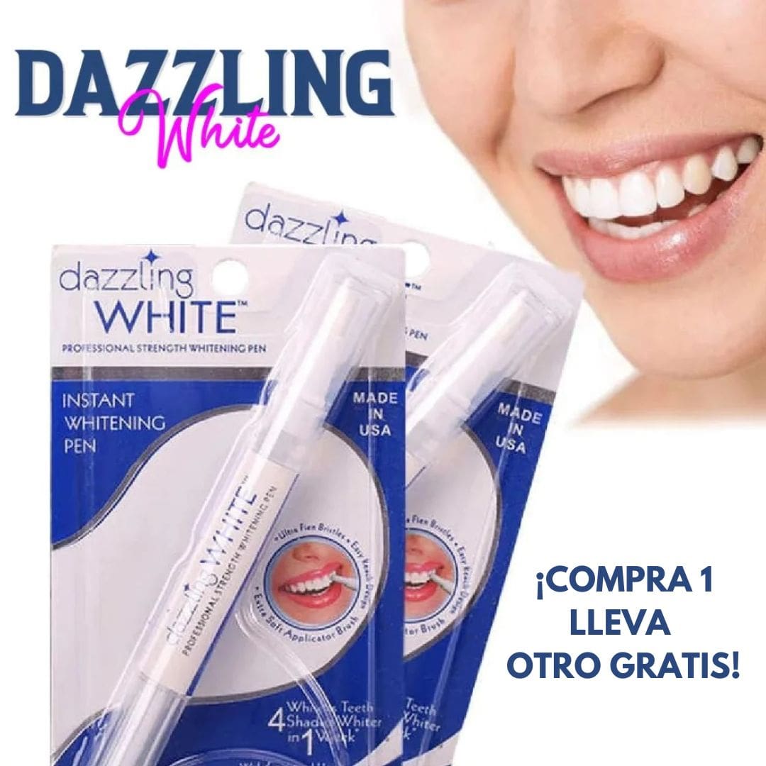 (Compra 1+1 Gratis) Blanqueador Dental Dazzling White😍